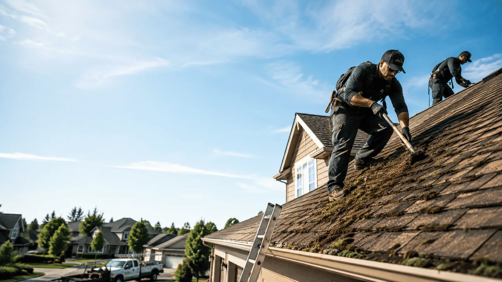 Roof Moss Removal in Stone Mountain, GA near me
